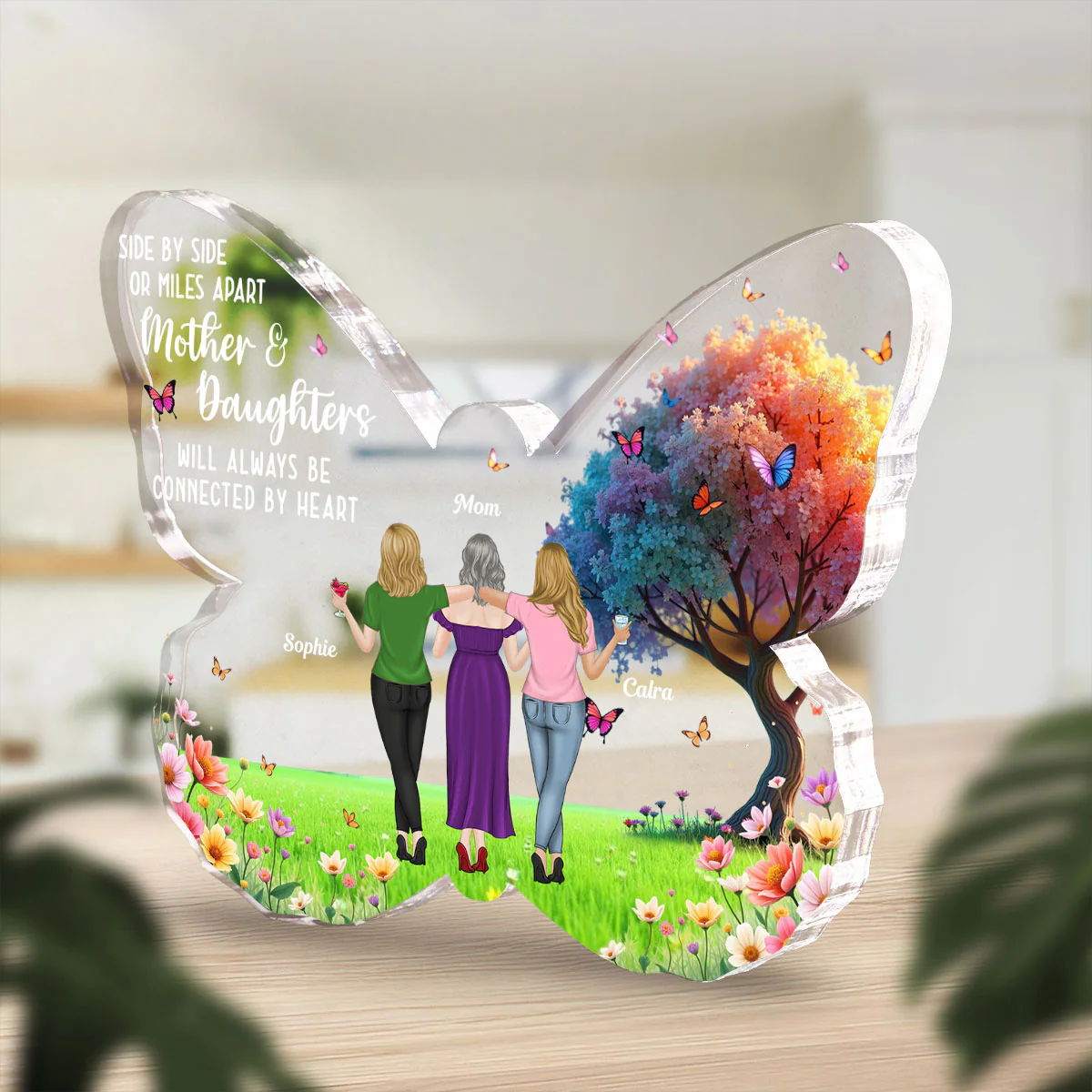 Side By Side - Personalized Custom Acrylic Plaque - Image 2