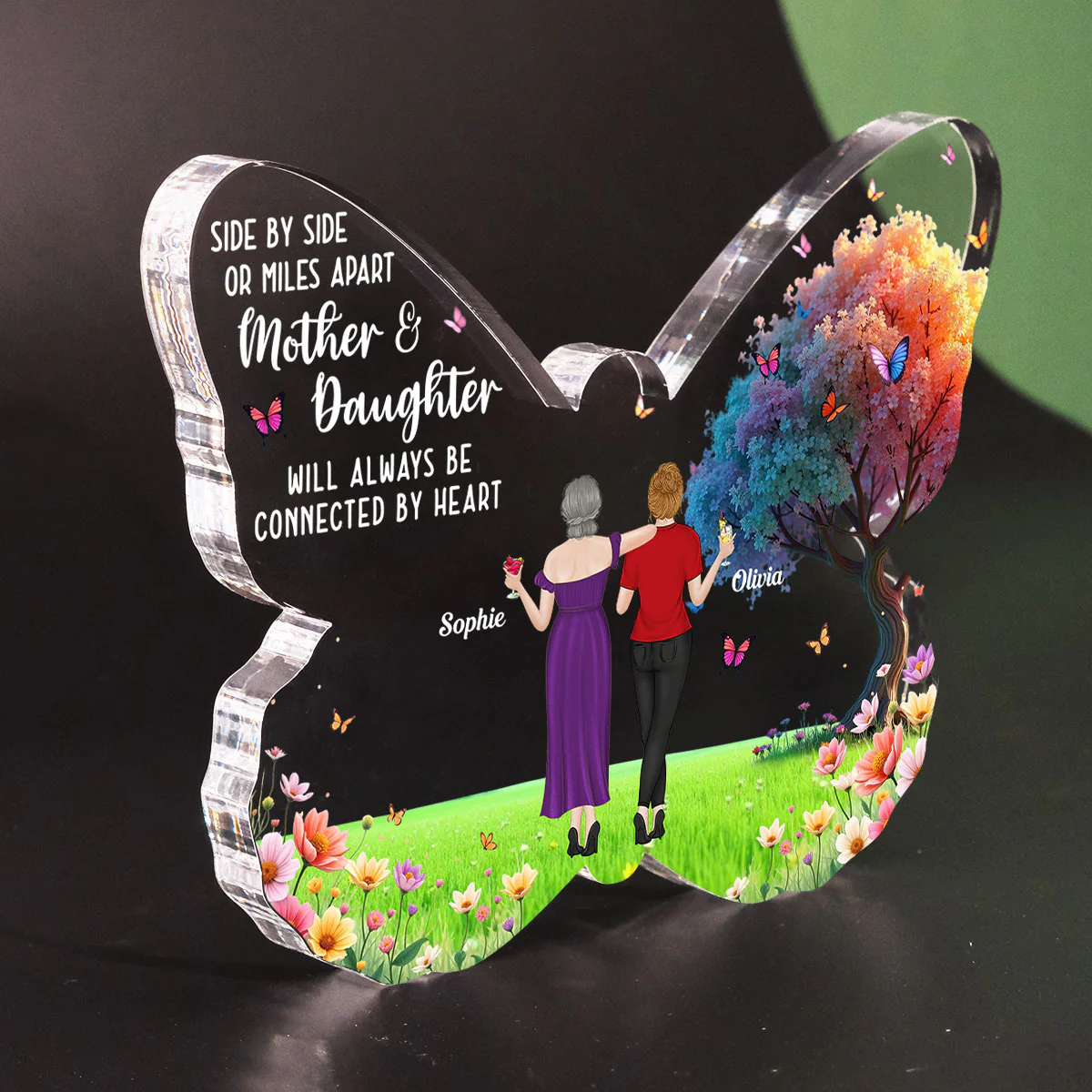 Side By Side - Personalized Custom Acrylic Plaque - Image 4
