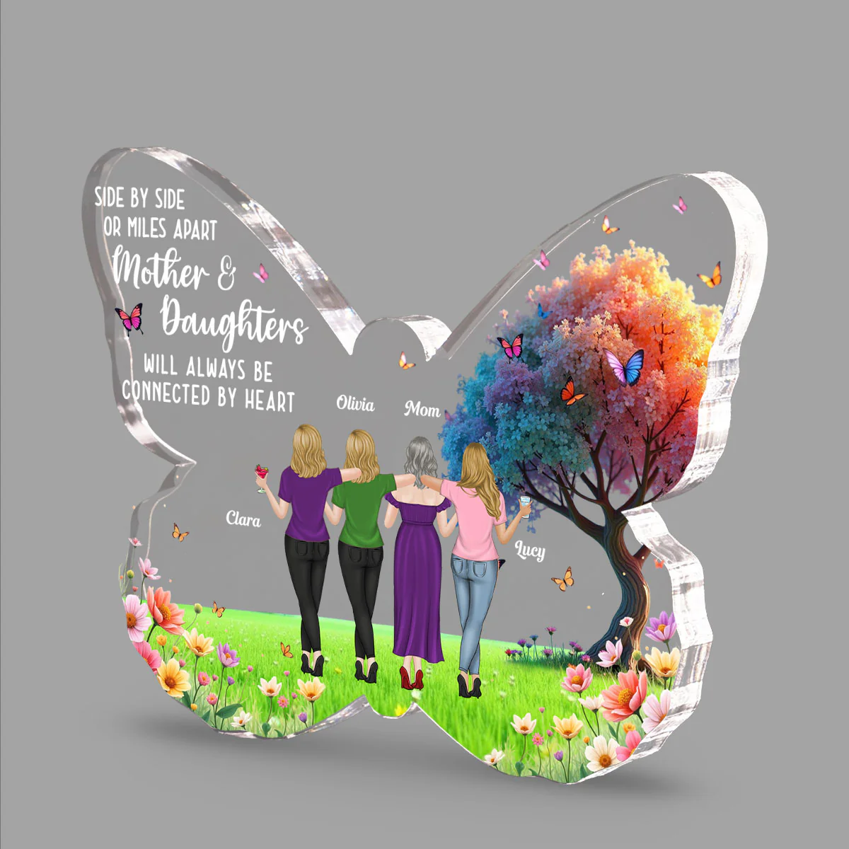 Side By Side - Personalized Custom Acrylic Plaque - Image 6