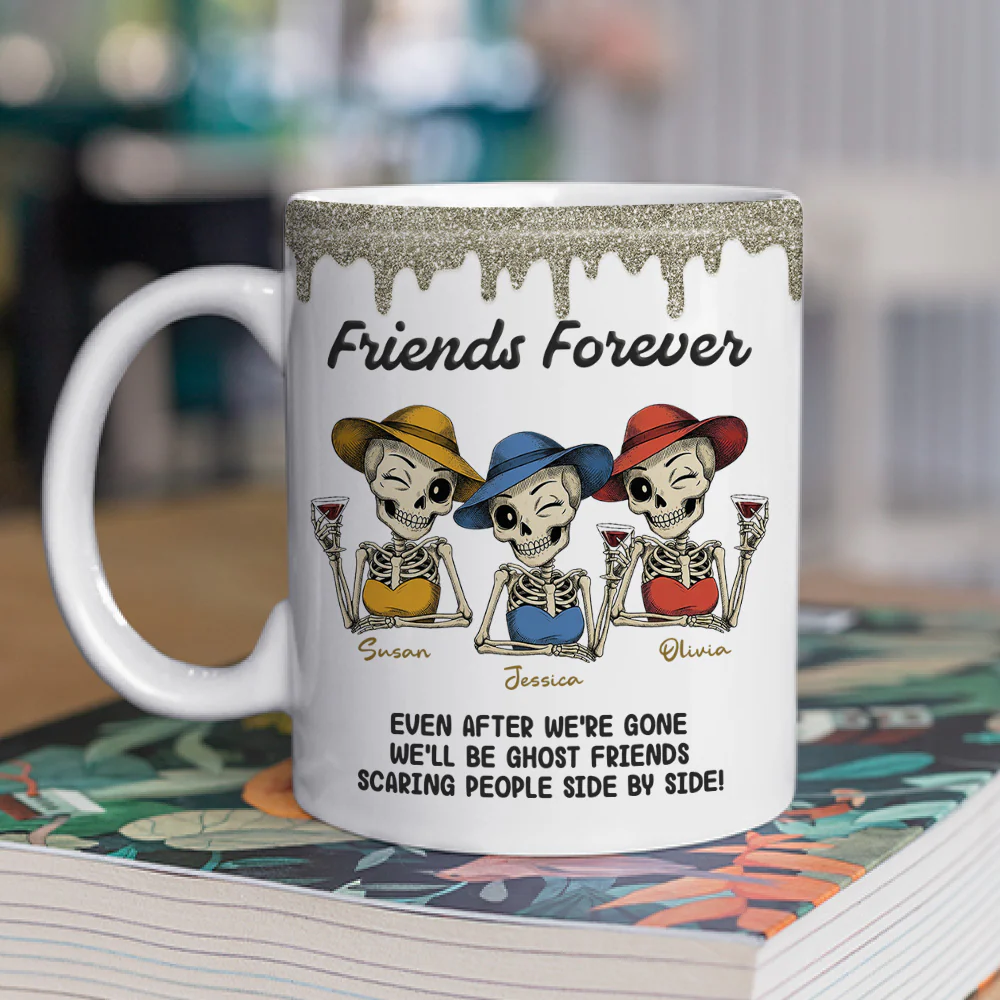 Side By Side - Personalized Custom Coffee Mug - Image 2
