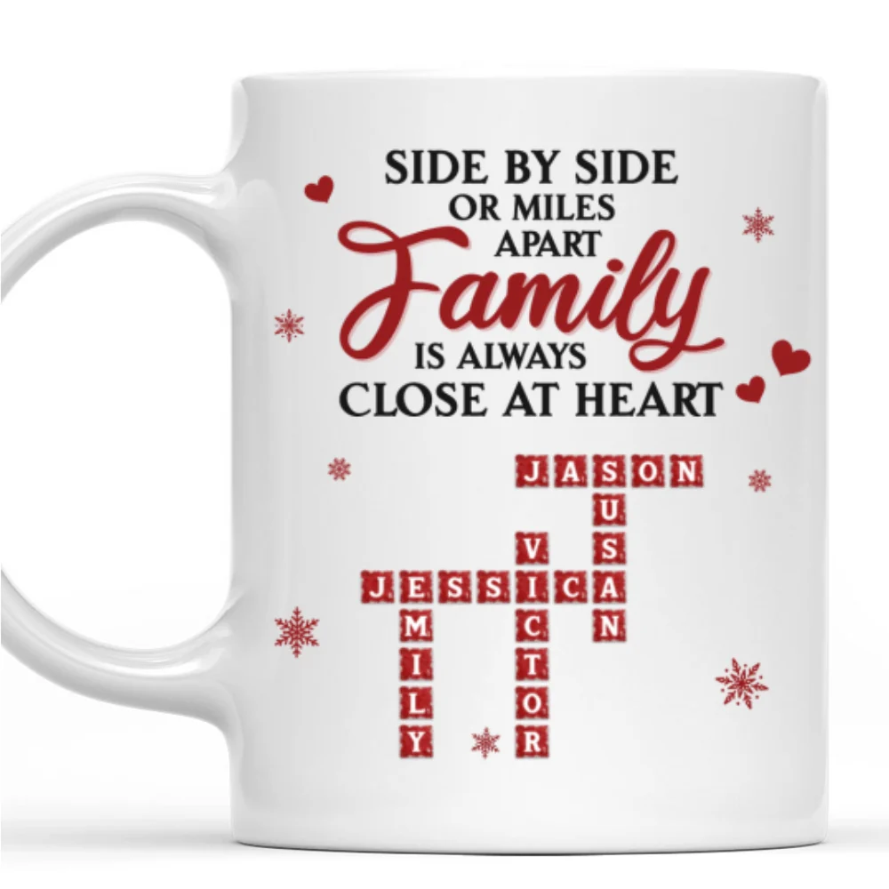 Side By Side - Personalized Custom Coffee Mug - Image 7