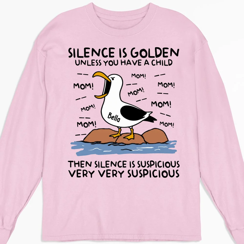 Silence Is Golden - Personalized Custom Shirt - Image 13