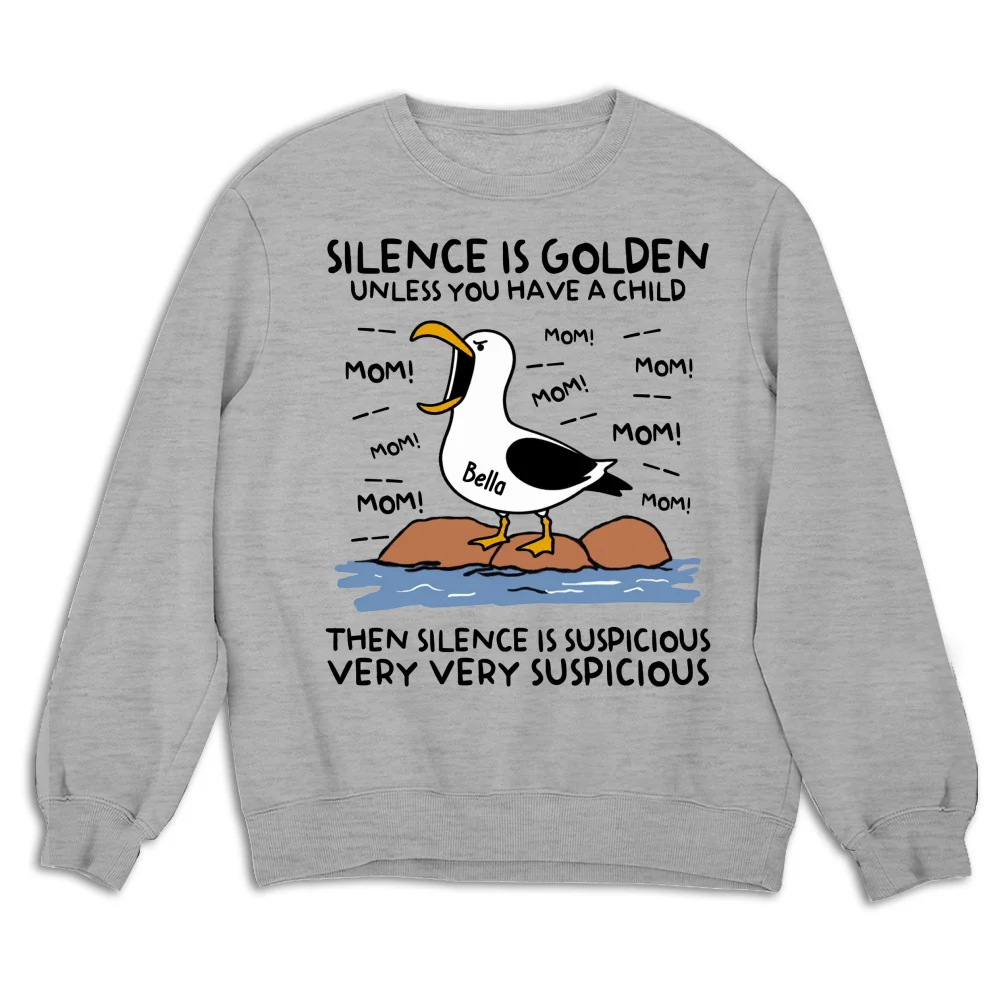 Silence Is Golden - Personalized Custom Shirt - Image 15