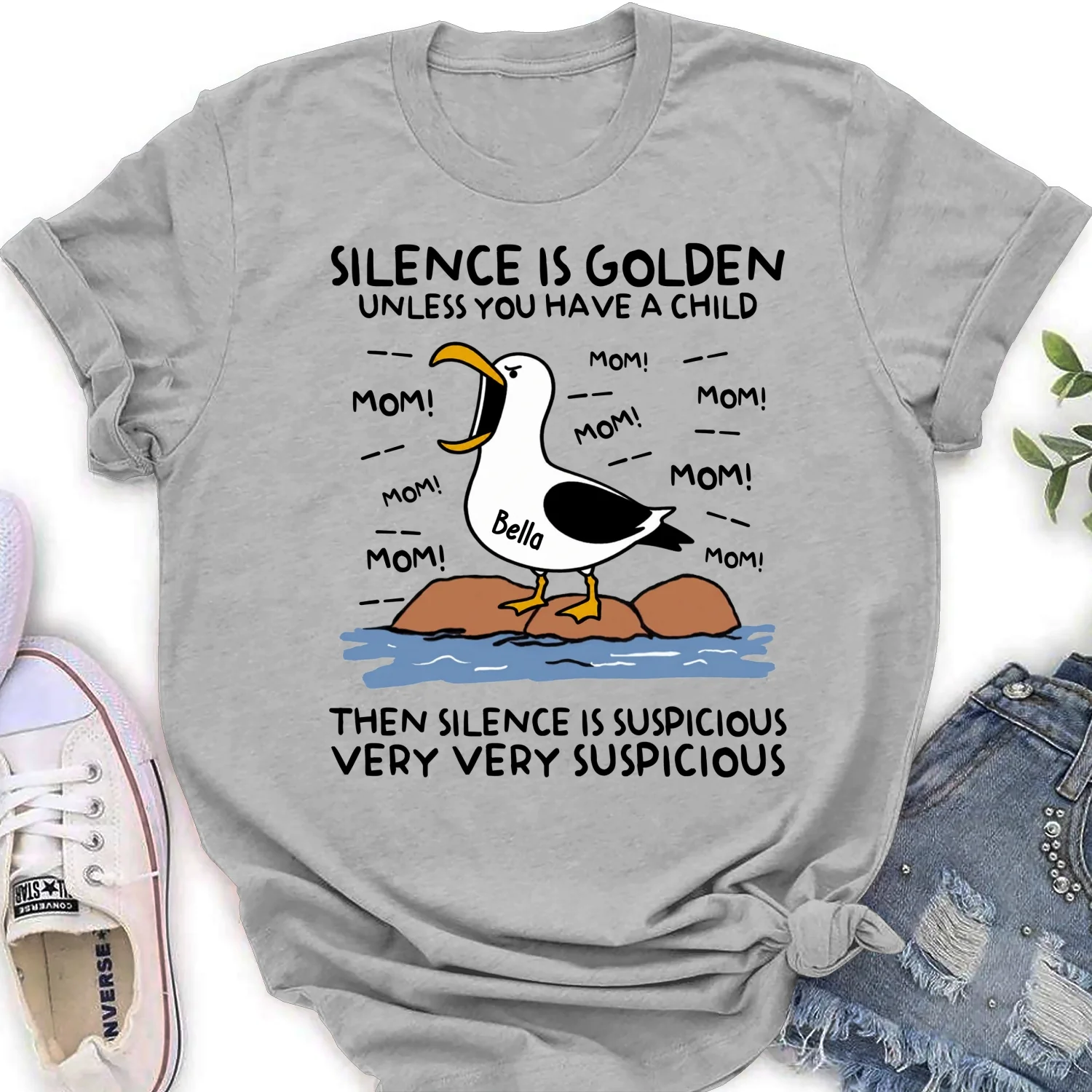 Silence Is Golden - Personalized Custom Shirt - Image 18