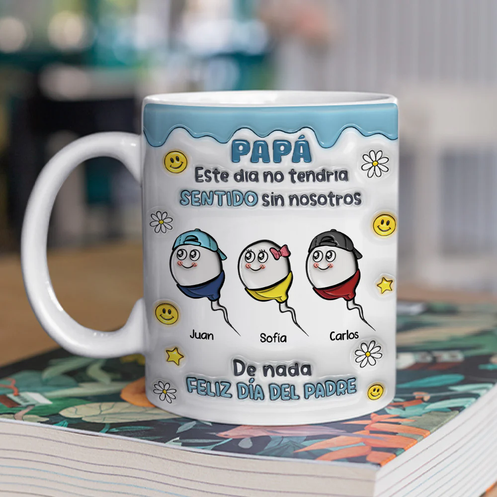Sin Nosotros No Hay Celebración - Taza Personalizada de Café - Image 2