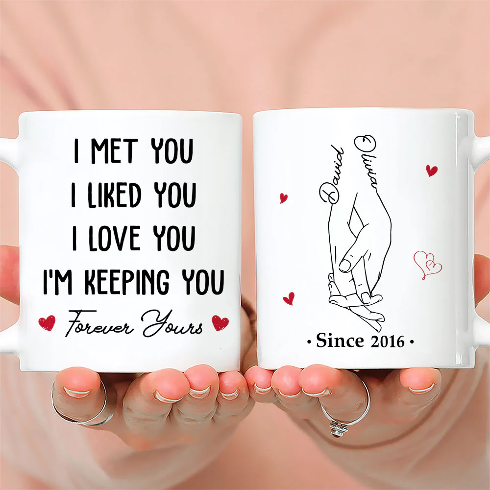 Since I Love You - Personalized Custom Coffee Mug - Image 2