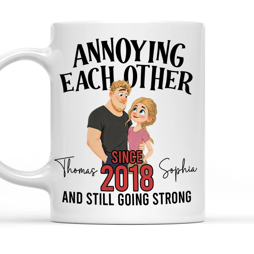 Since That Day - Personalized Custom Coffee Mug