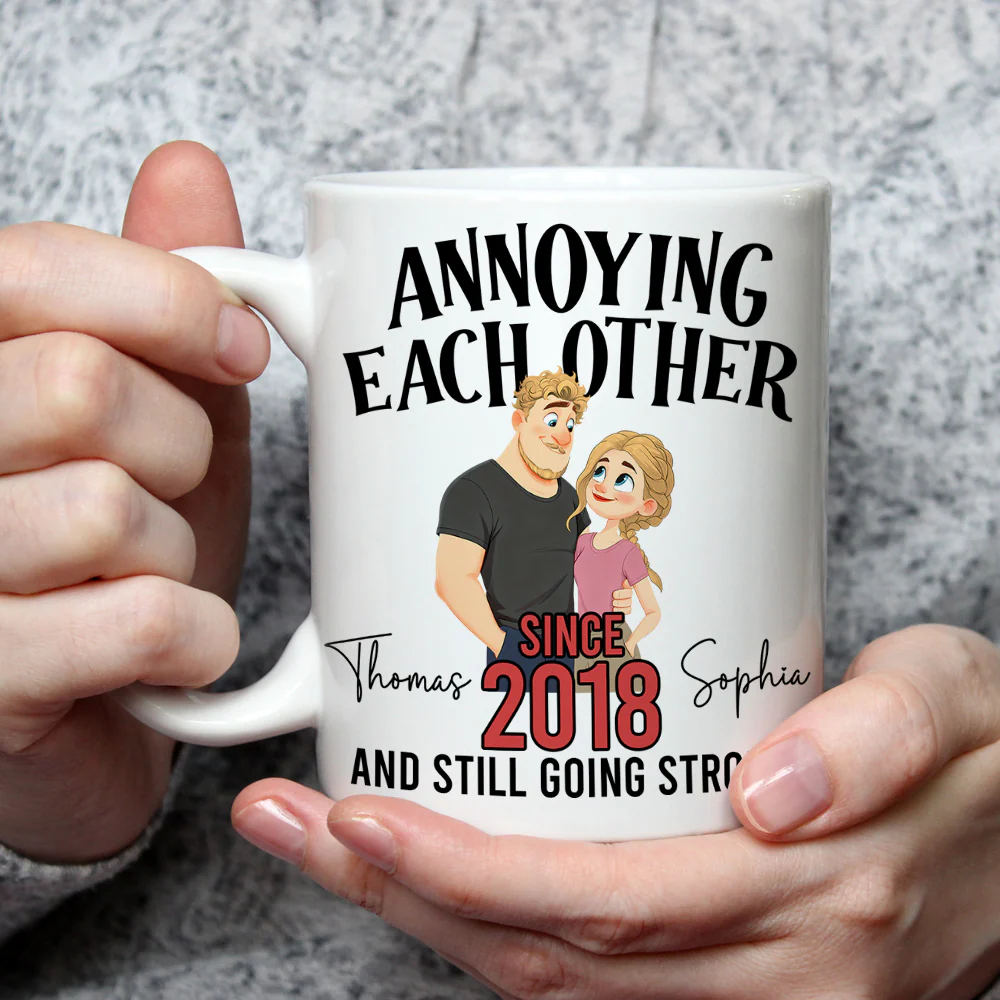 Since That Day - Personalized Custom Coffee Mug - Image 2