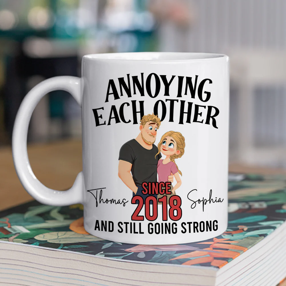 Since That Day - Personalized Custom Coffee Mug - Image 3