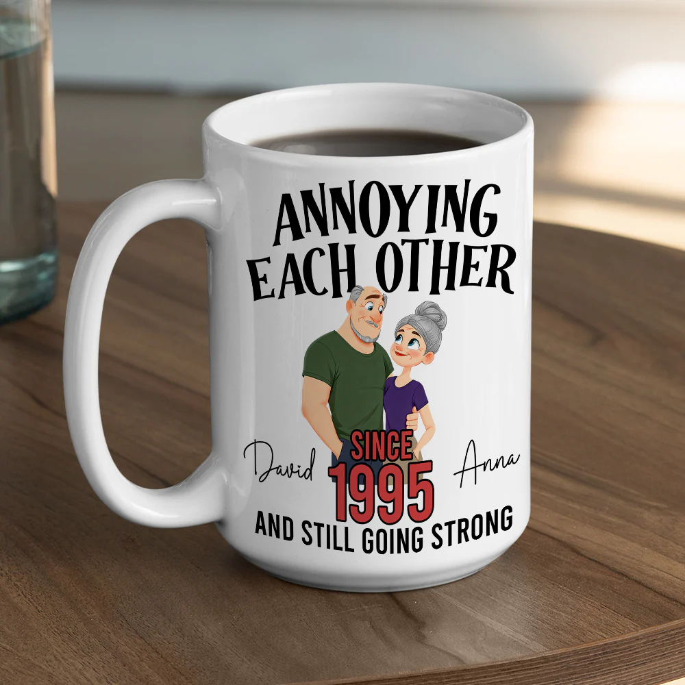 Since That Day - Personalized Custom Coffee Mug - Image 5