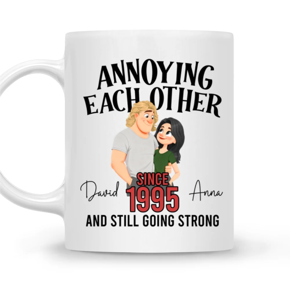 Since That Day - Personalized Custom Coffee Mug - Image 7