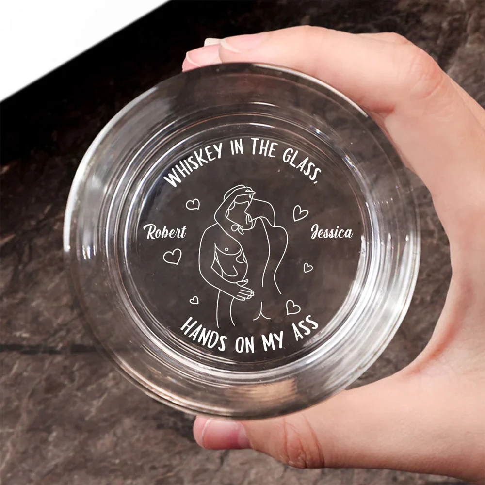 Sip Me Slowly  - Personalized Custom Engraved Whiskey Glass - Image 2