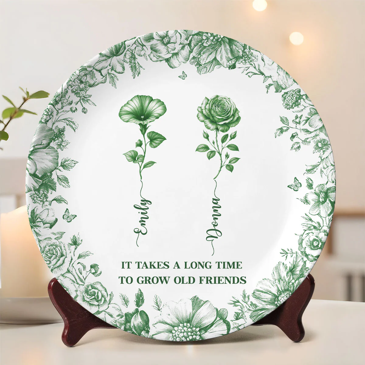 Sister Forever - Personalized Custom Plate - Image 3