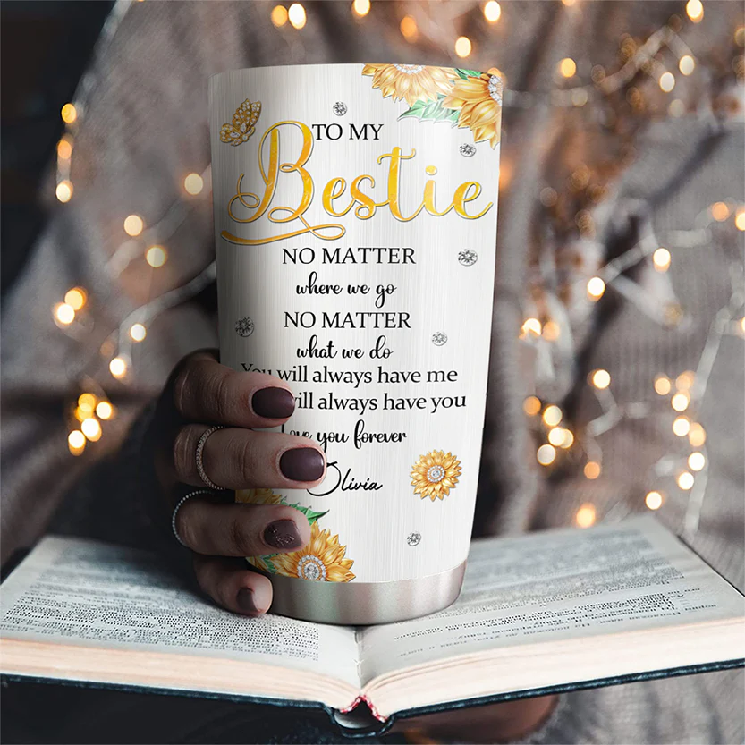 Sister You Always Have Me - Personalized Custom Tumbler - Image 4