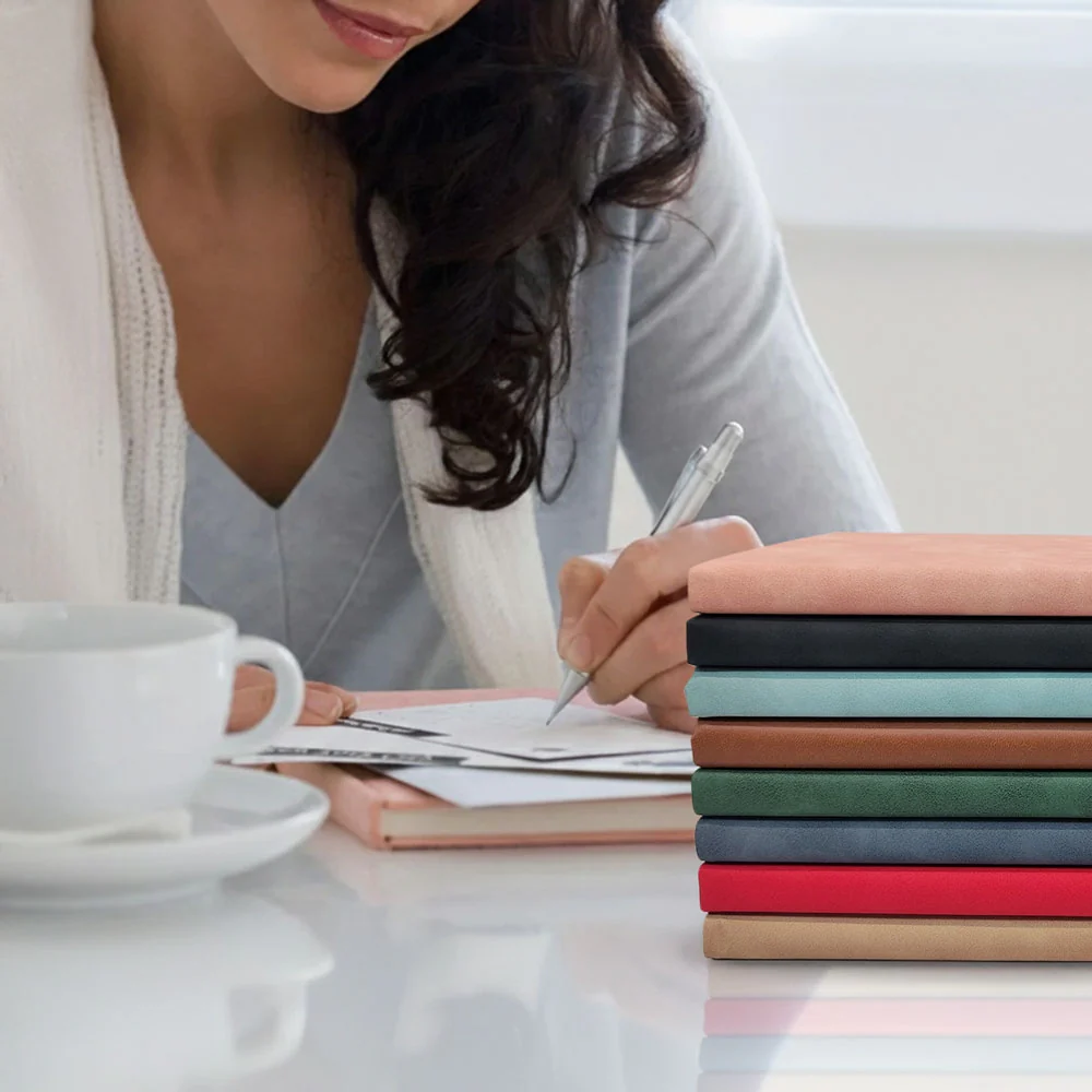 Sisters Are Different Flowers From The Same Garden - Personalized Custom Leather Journal - Image 6