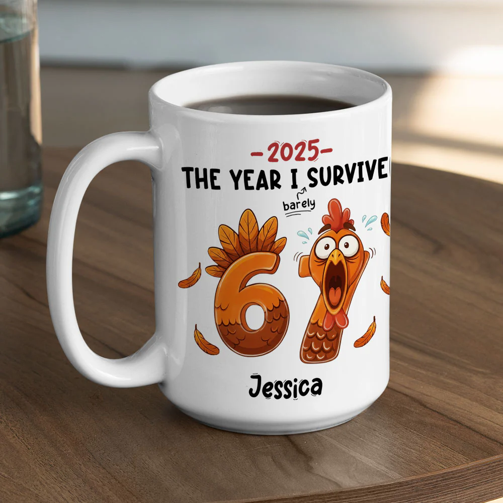 Six Seven Coworker - Personalized Custom Coffee Mug - Image 3