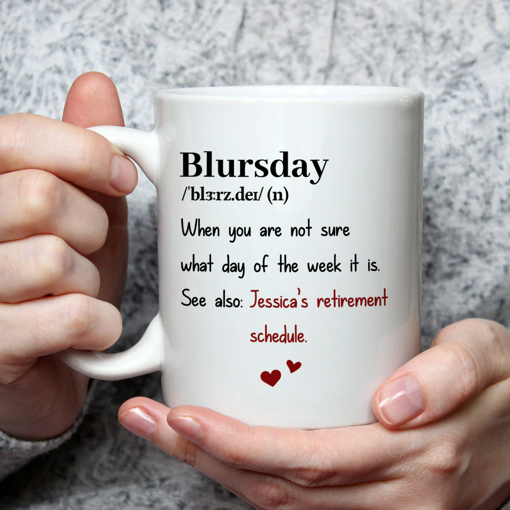Skipped Mondays Forever And Ever - Personalized Custom Coffee Mug - Image 3