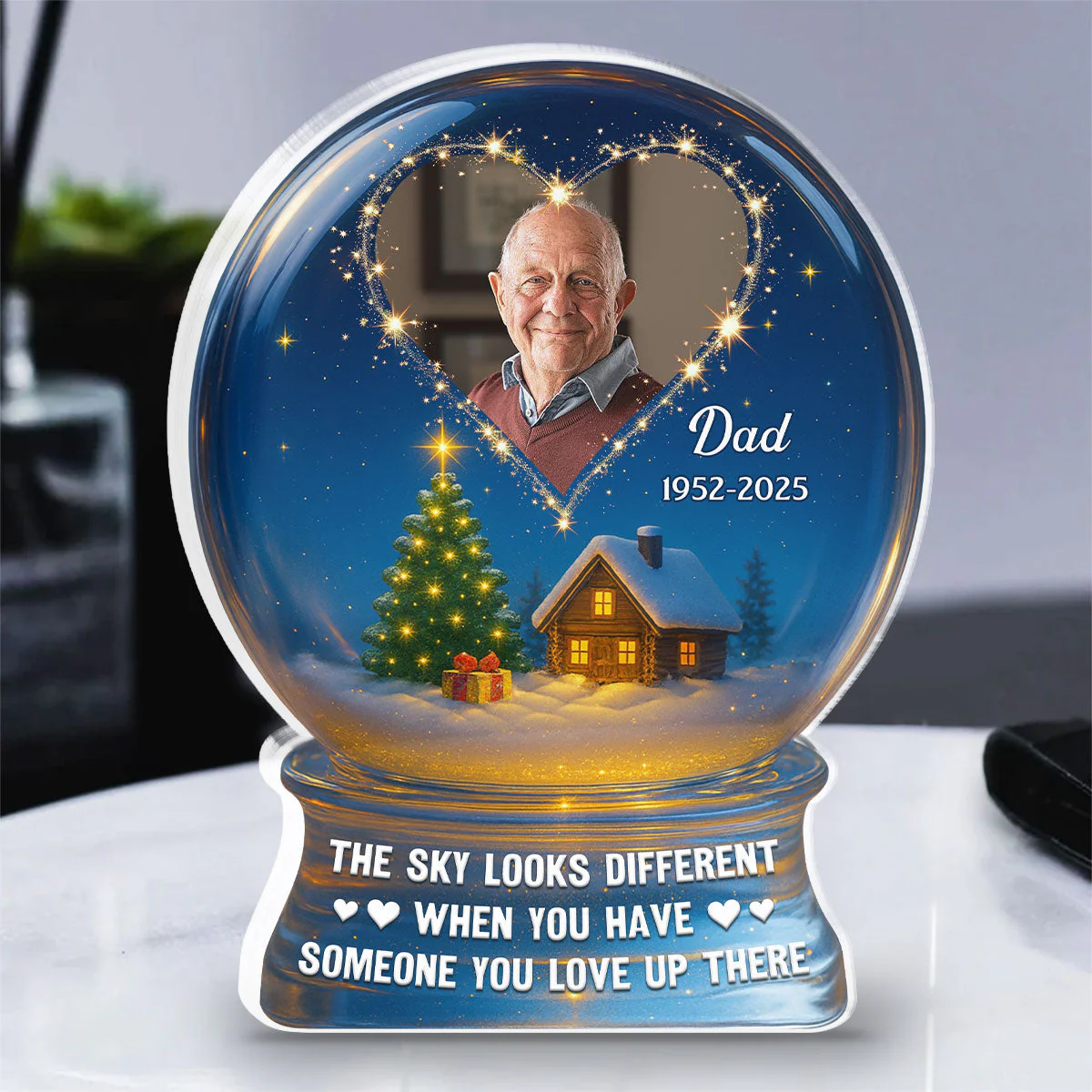 Sky Looks Different - Personalized Custom Acrylic Plaque - Image 2