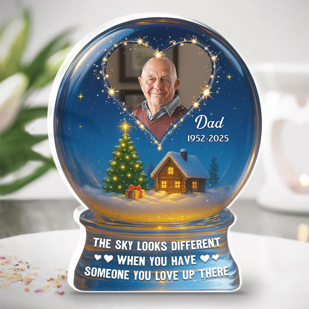 Sky Looks Different - Personalized Custom Acrylic Plaque - Image 3