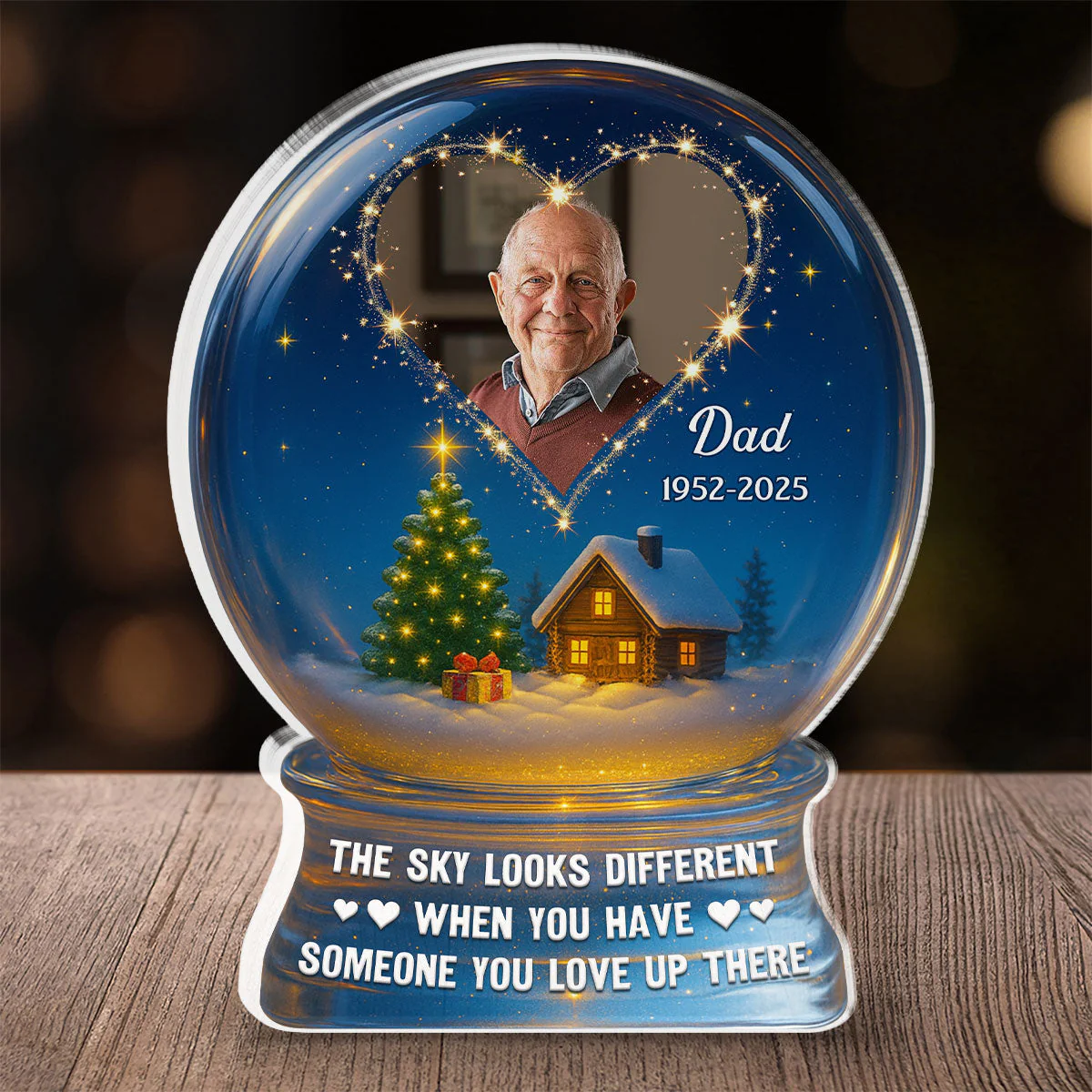 Sky Looks Different - Personalized Custom Acrylic Plaque - Image 4