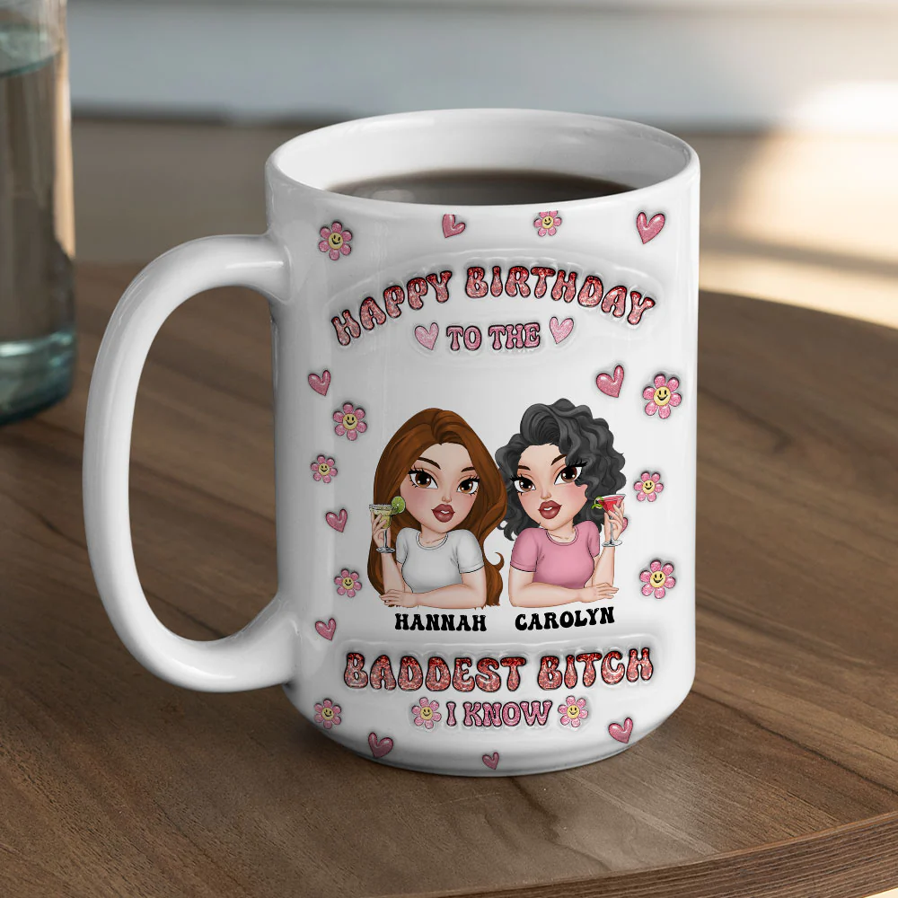 Slaying Every Year- Personalized Custom 3D Inflated Effect Mug - Image 4