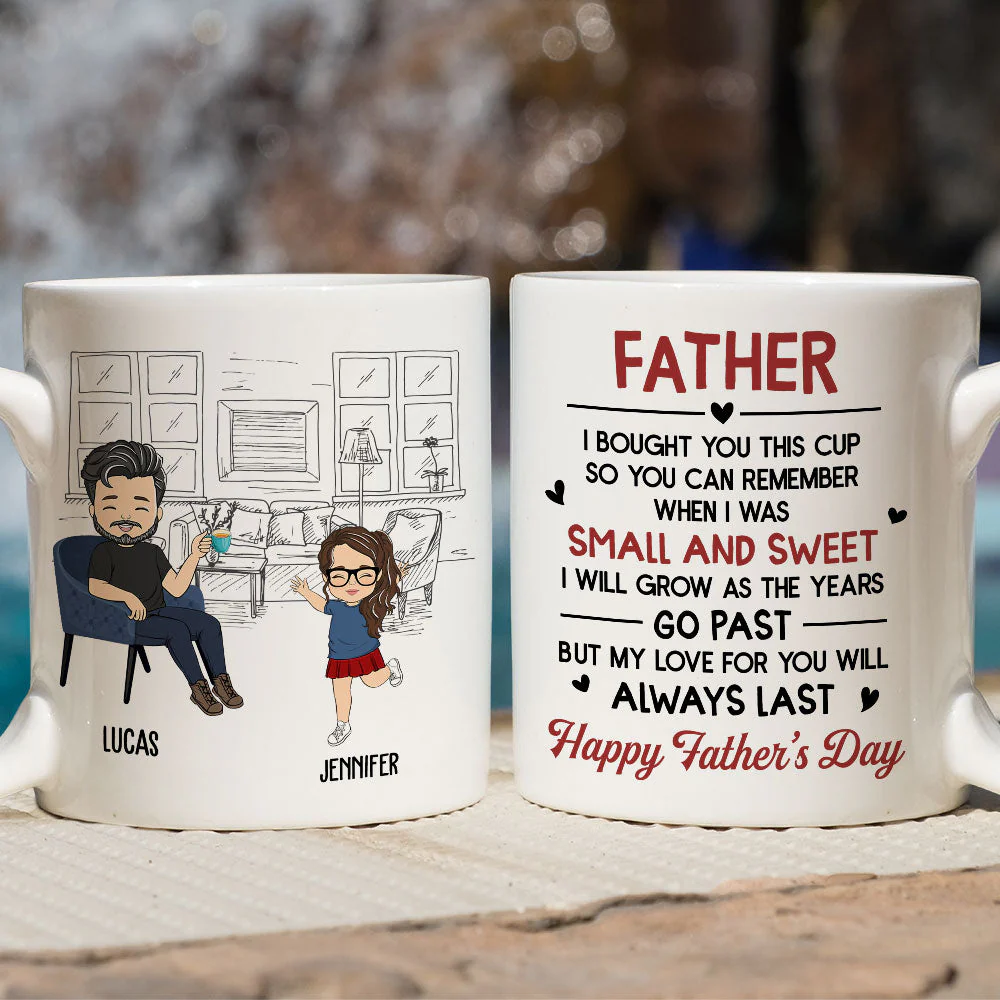 Small And Sweet - Personalized Custom Coffee Mug - Image 2