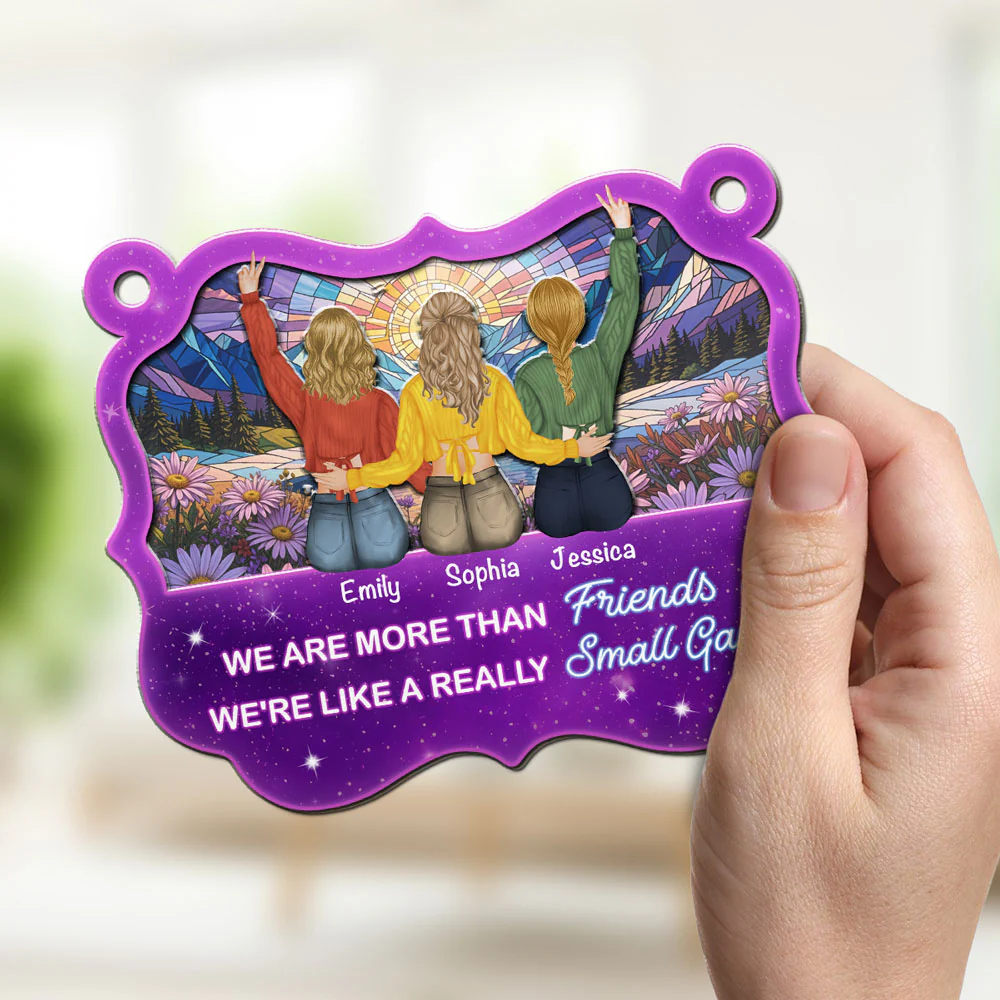 Small Gang - Personalized Custom Suncatcher - Image 3