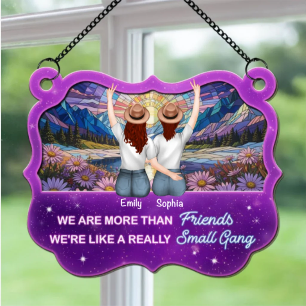 Small Gang - Personalized Custom Suncatcher - Image 5