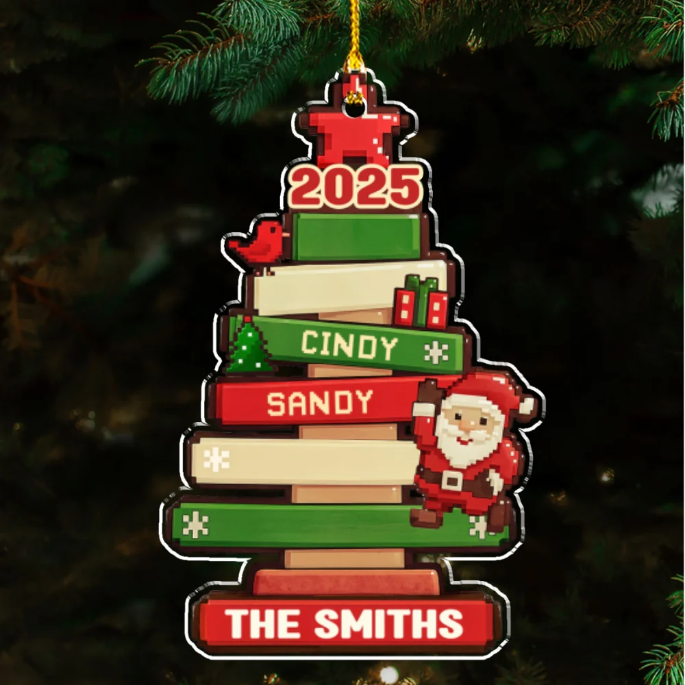 Snow Season - Personalized Custom Acrylic Ornament - Image 6