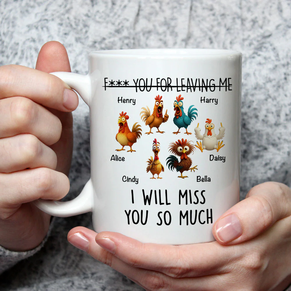So Hard To Say Goodbye - Personalized Custom Coffee Mug - Image 3