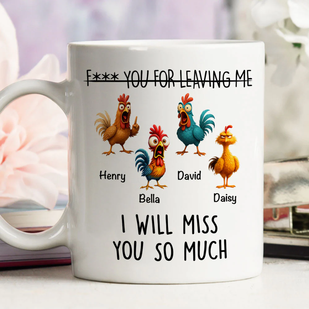 So Hard To Say Goodbye - Personalized Custom Coffee Mug - Image 4