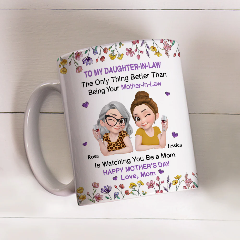 So Lucky To Have You - Personalized Custom Coffee Mug - Image 2