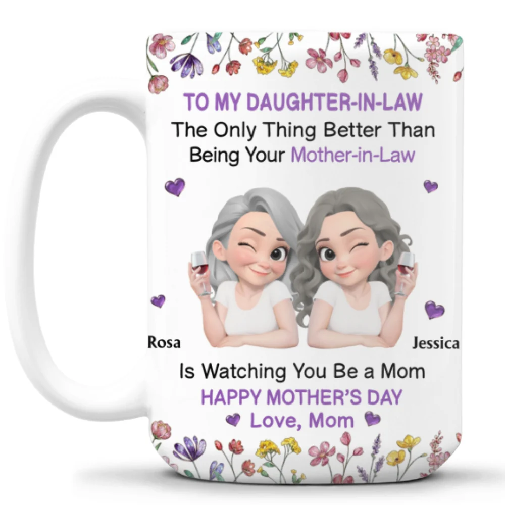 So Lucky To Have You - Personalized Custom Coffee Mug - Image 8