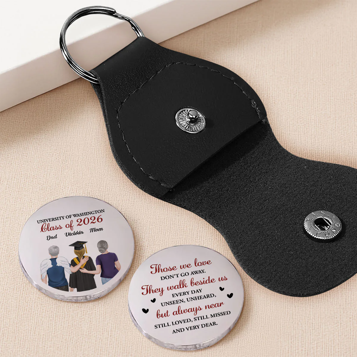 So Proud Of You Graduation Gift - Personalized Custom Pocket Hug - Image 2
