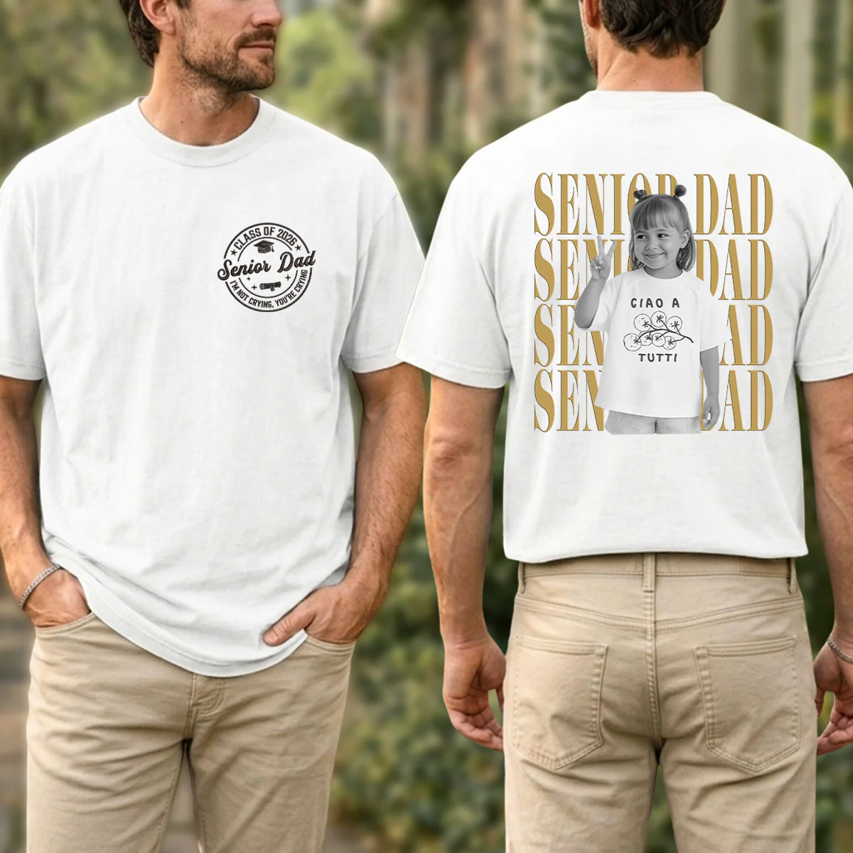 So Proud Senior Mom - Personalized Custom Shirt - Image 5