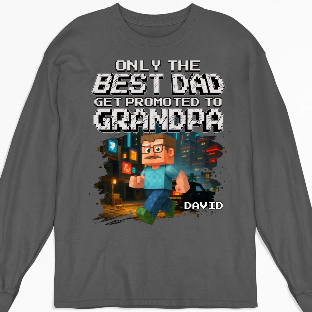 Soon To Be Grandpa - Personalized Custom Shirt - Image 11
