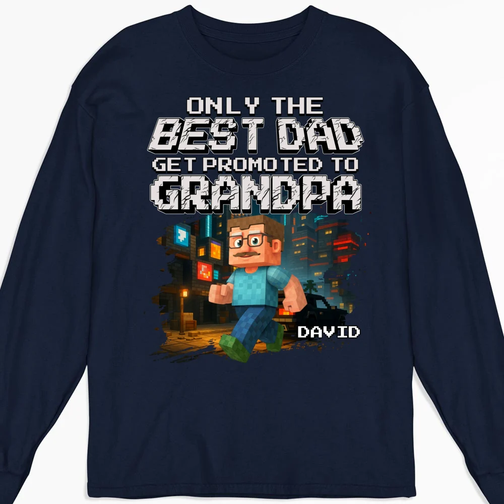 Soon To Be Grandpa - Personalized Custom Shirt - Image 12