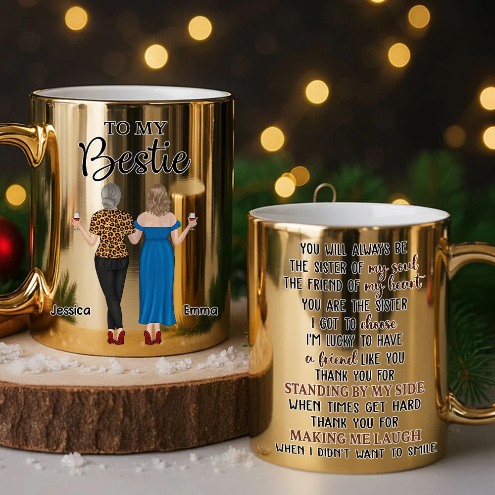 Soul Sister - Personalized Custom Metallic Mug