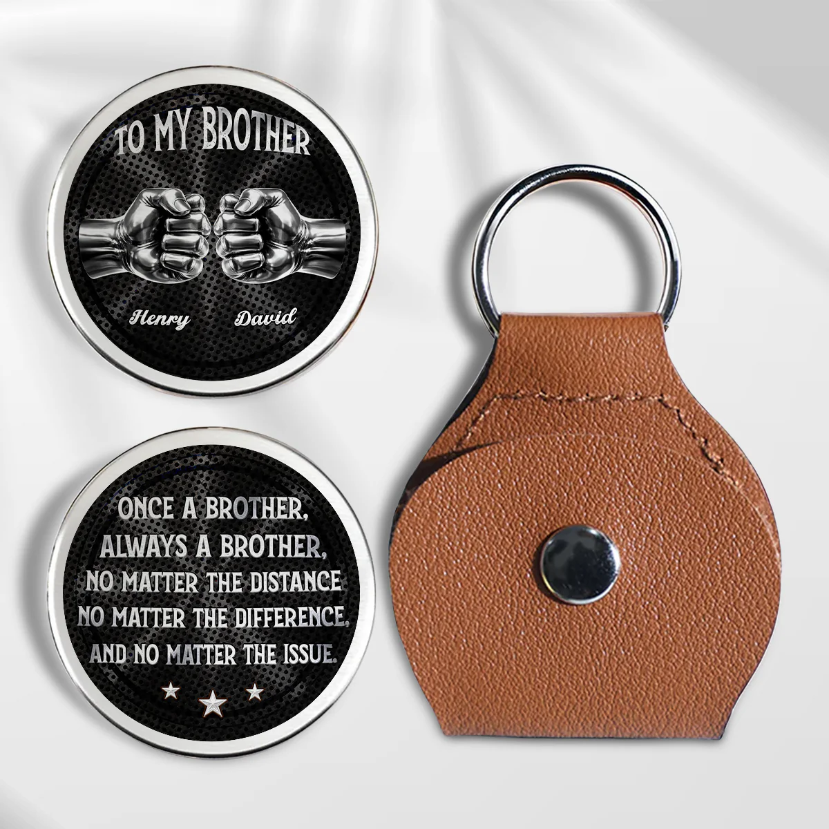 Soulmate Best Friend - Personalized Custom Pocket Hug - Image 2