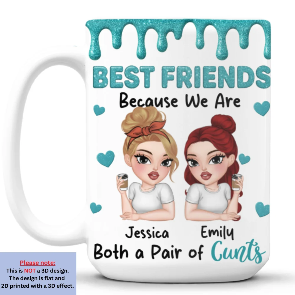 Soulmates For Stupid Fun Stuff - Personalized Custom Coffee Mug - Image 9