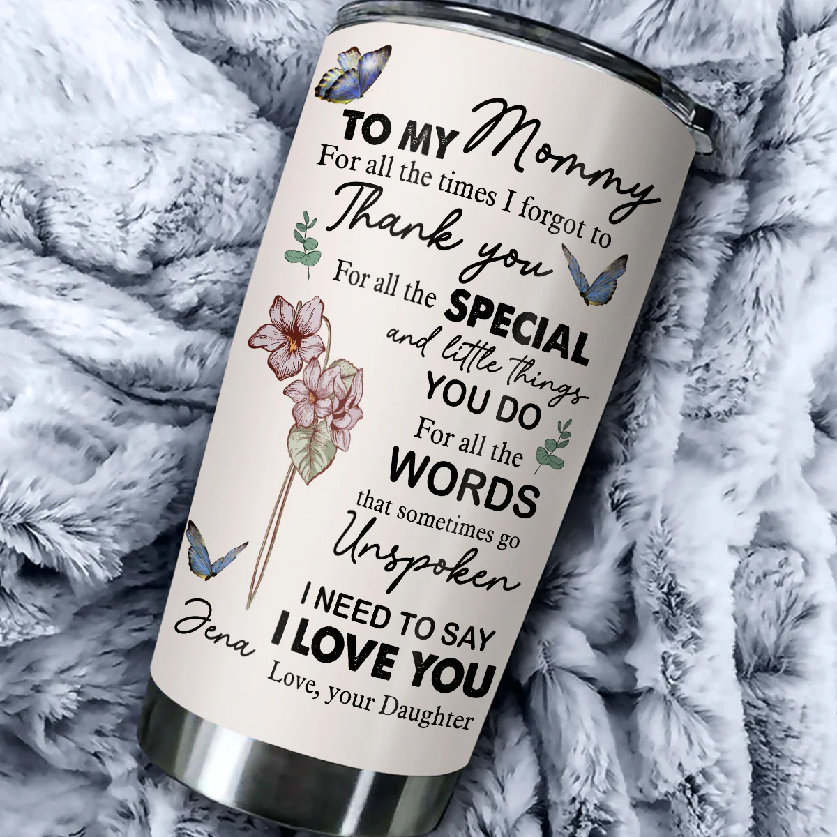 Special Mom Special Love - Personalized Custom Tumbler - Image 4