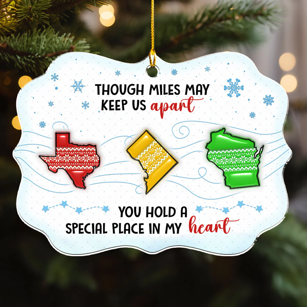 Special Place - Personalized Custom Acrylic Ornament