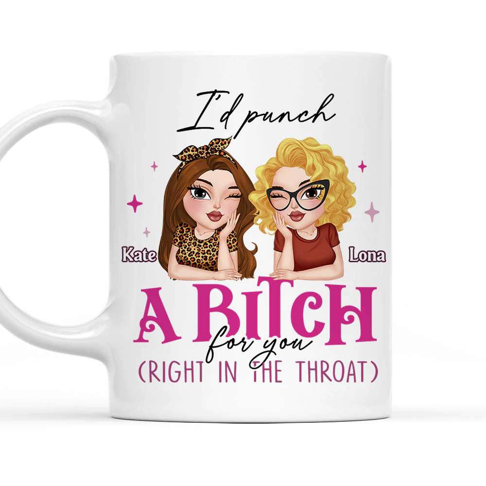 Spicy Besties - Personalized Custom Coffee Mug