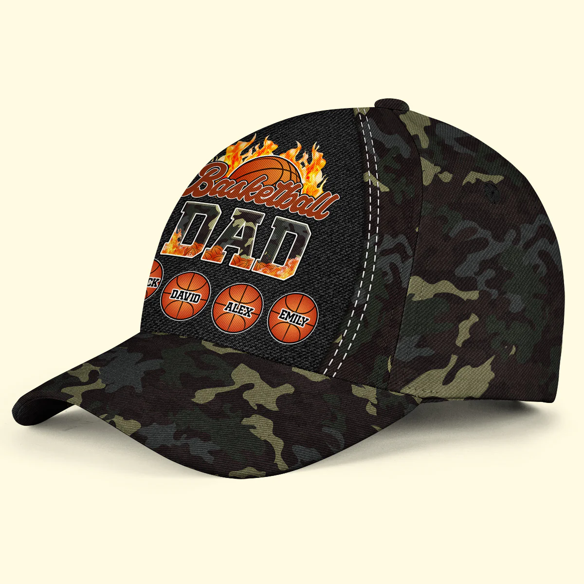 Sport Dad - Personalized Custom Classic Cap - Image 3
