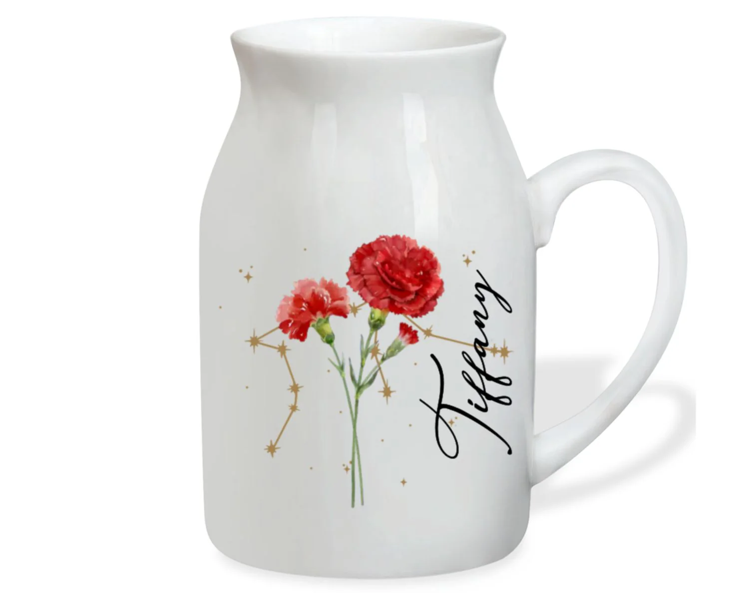 Star Signs Bloom Into Friendship - Personalized Custom Flower Vase - Image 6