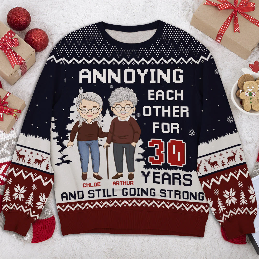 Still Going Strong - Personalized Custom All-Over-Print Sweatshirt - Image 2