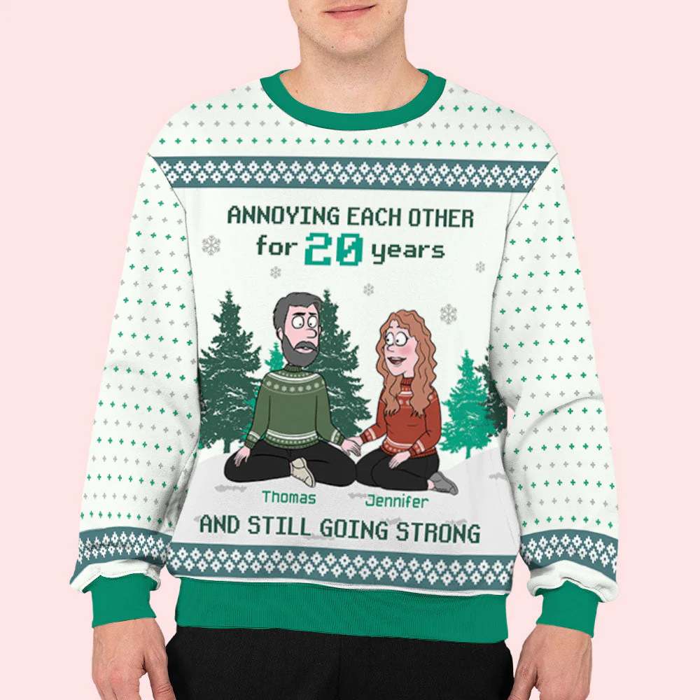 Still Going Strong - Personalized Custom All-Over-Print Sweatshirt - Image 5