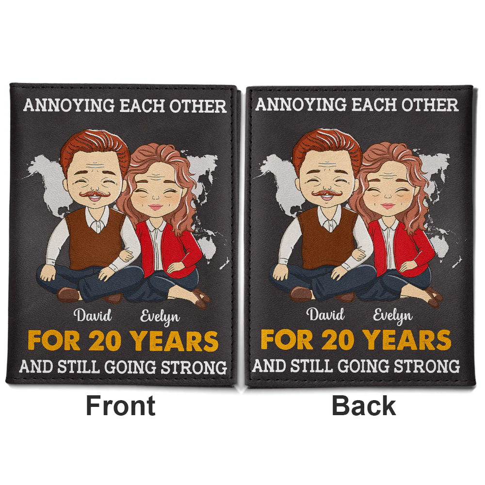 Still Going Strong - Personalized Custom Passport Cover - Image 2