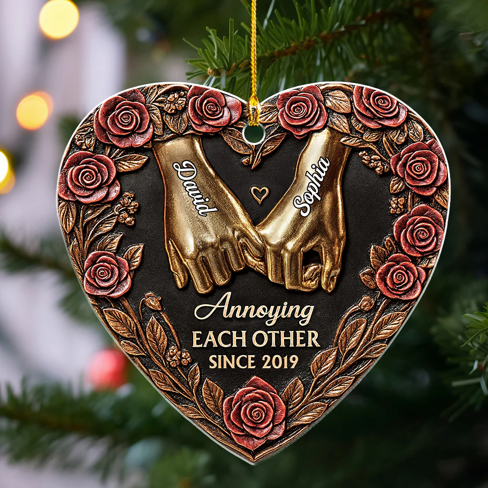 Still In Love - Personalized Custom Acrylic Ornament - Image 2