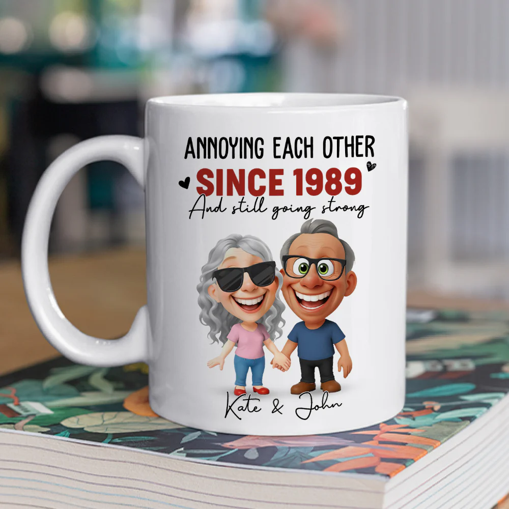 Still Laughing Still Loving Always - Personalized Custom Coffee Mug - Image 3